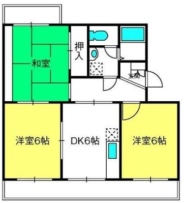 エスペランサふじみ野の物件間取画像