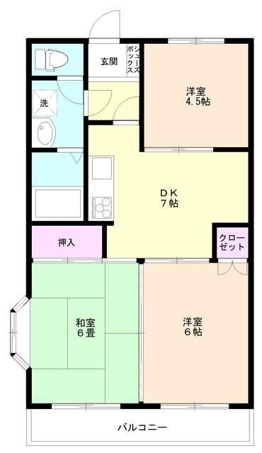 サンパルク志木の物件間取画像