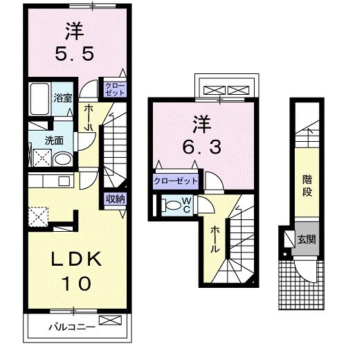 Ｐｒｉｍｏの物件間取画像