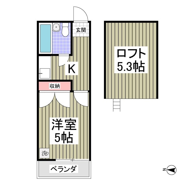 ダリアの物件間取画像