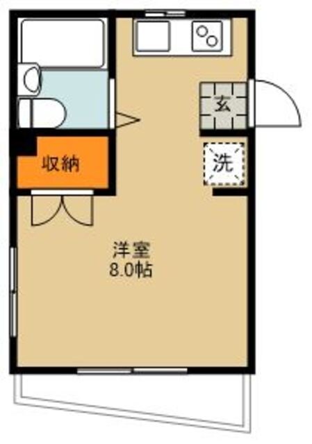 カナルコートの物件間取画像