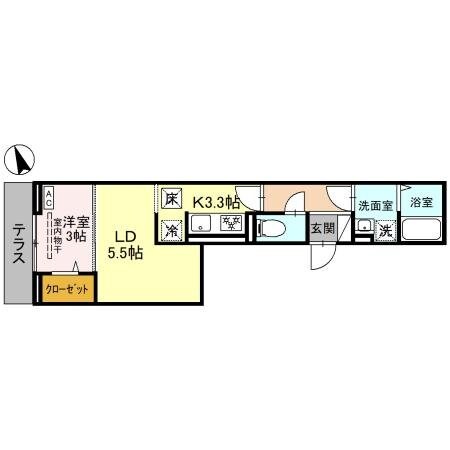 D-Sereno川越新宿町の物件間取画像