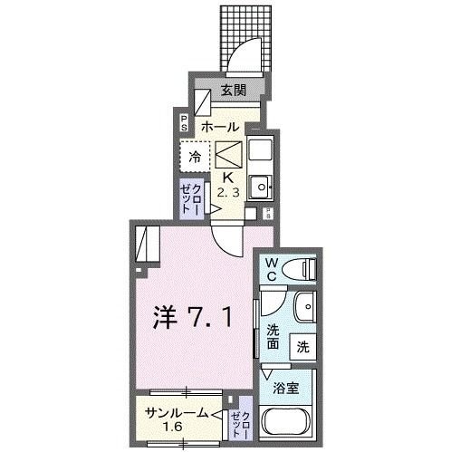 プラン　デ　エピの物件間取画像