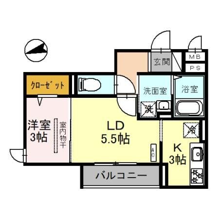 D-Sereno仙波町の物件間取画像