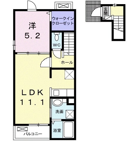 ウノ　フジセキの物件間取画像