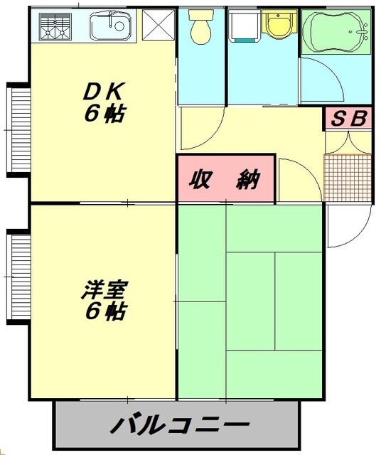 ドルフIの物件間取画像