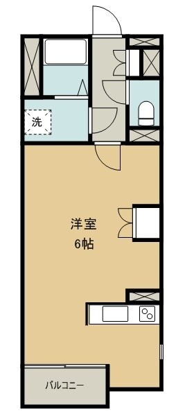 レオネクストサンタの物件間取画像