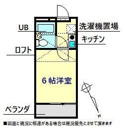 シティパレス芦山２の物件間取画像