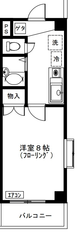 アンシャンテ坂戸の物件間取画像