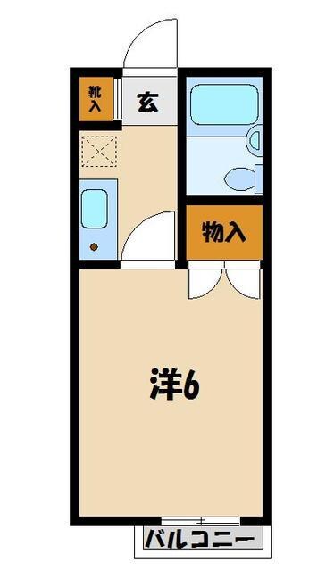 コーポすずらんの物件間取画像