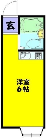 サンライズ鶴瀬の物件間取画像