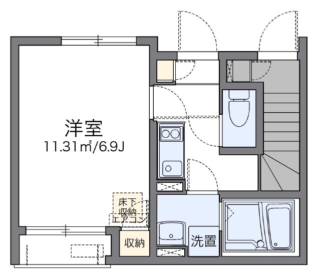 レオネクストシプレの物件間取画像