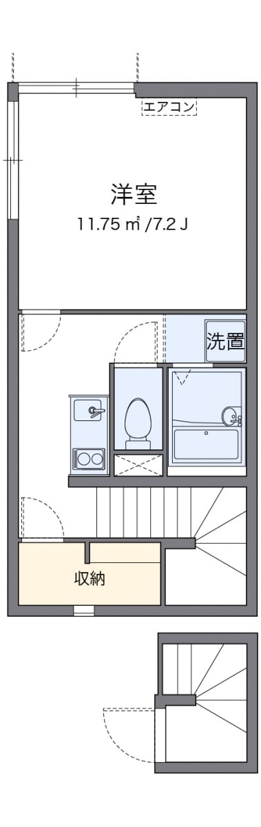 レオネクストメゾンエルブ南大泉の物件間取画像