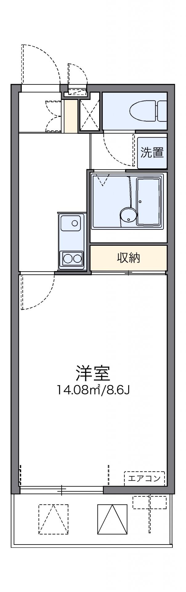 レオネクストグリーンビレッジIIの物件間取画像