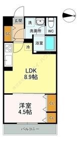 ＶＯＲＴ　中村　ｒｅｓｉｄｅｎｃｅの物件間取画像