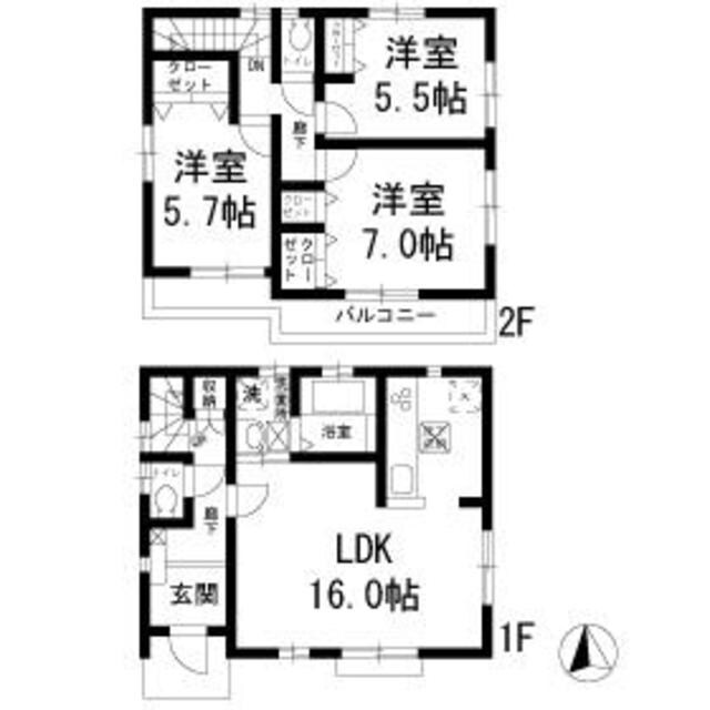 ＤＯＲＦ　Ｍ．Ｊの物件間取画像