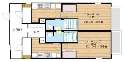 モジール練馬の物件間取画像