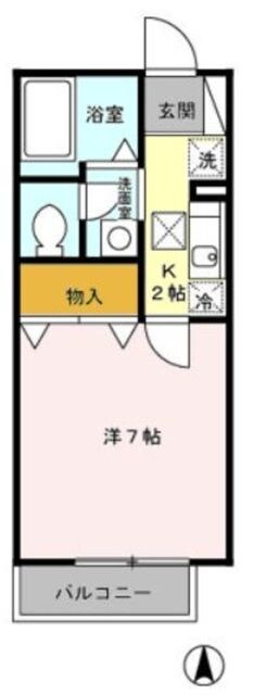 サンモール・Ｎの物件間取画像