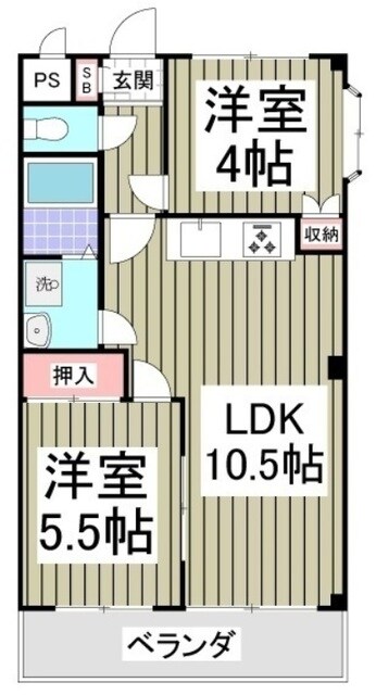 メゾンエクセルの物件間取画像