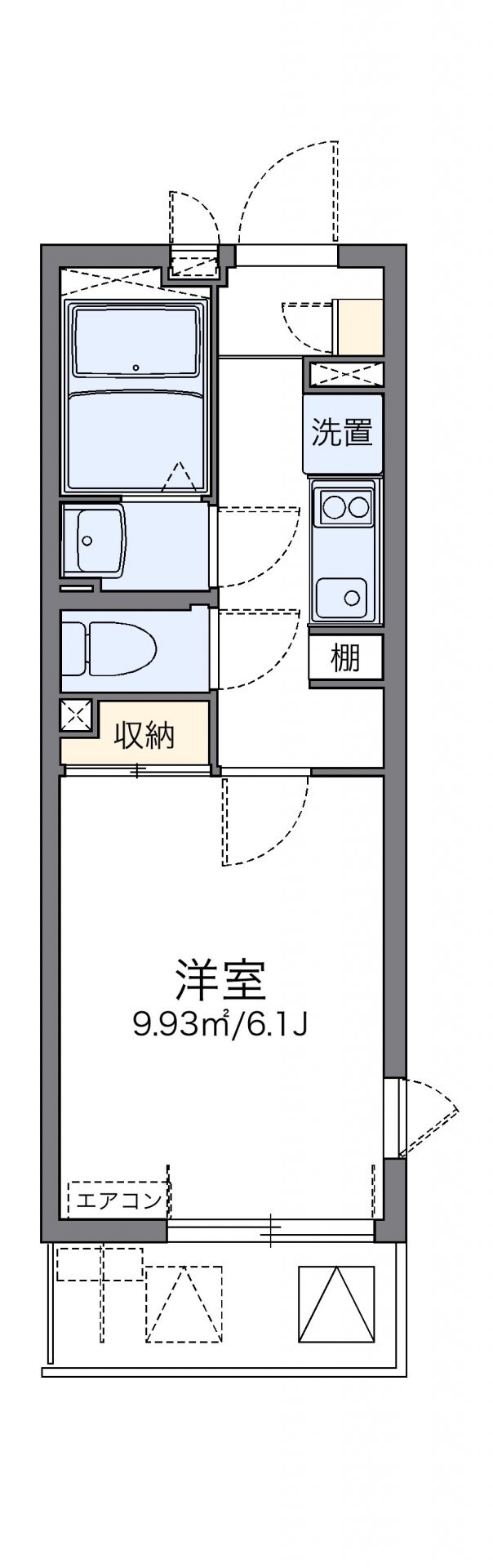 レオネクストサラカーム　ヴィラの物件間取画像