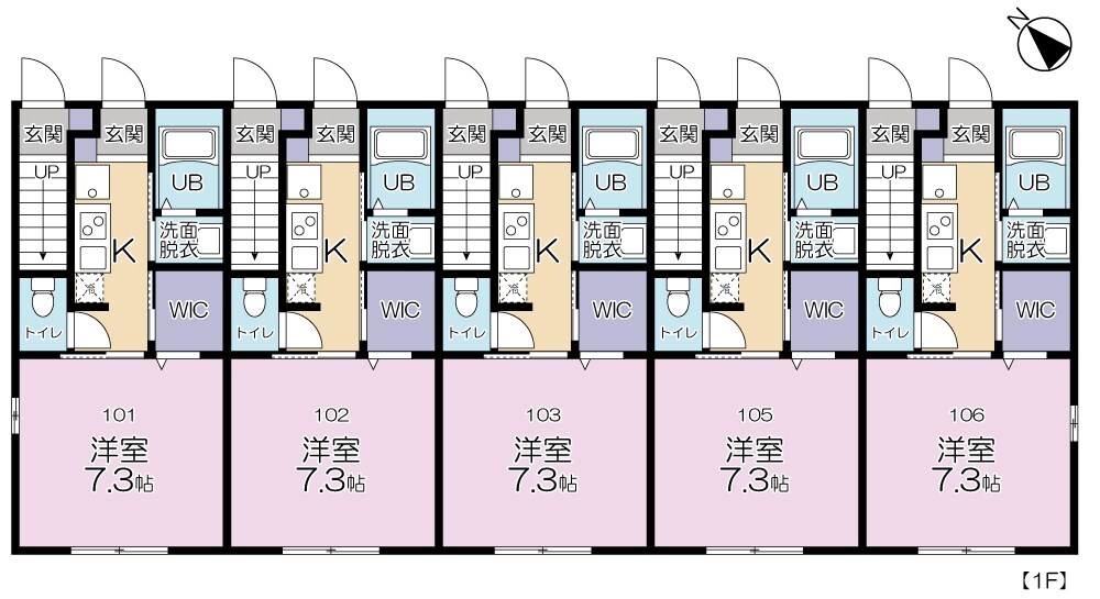 （仮称）エスパーダひばりが丘1丁目の物件間取画像