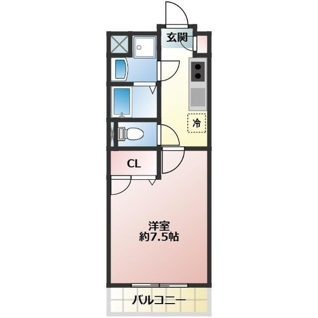 アドミラブールの物件間取画像