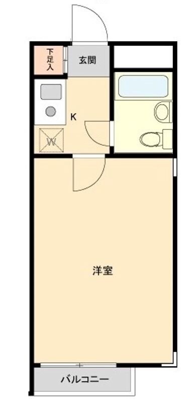 メゾン桜台の物件間取画像