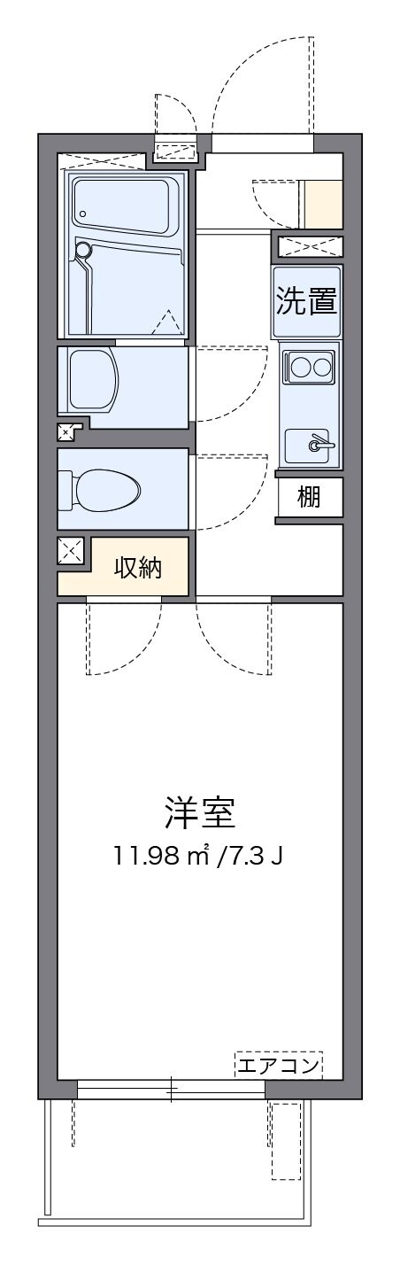 レオネクスト彰の物件間取画像