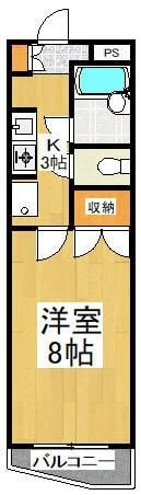 松下マンションの物件間取画像