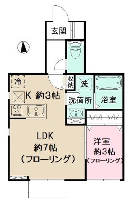 マルテーハイツ城西の物件間取画像