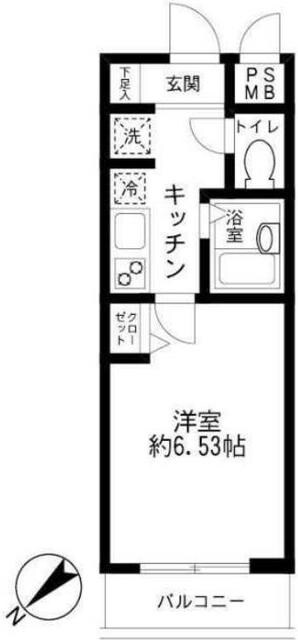 ドルチェ東京氷川台の物件間取画像