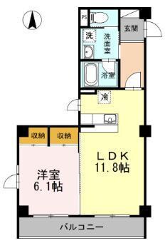 ラクレーシュ目白の物件間取画像