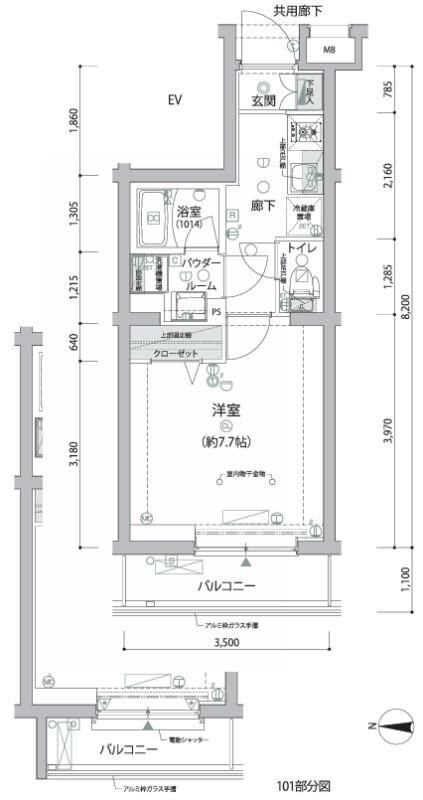 ＡＲＣＯＢＡＬＥＮＯ　ＮＥＲＩＭＡの物件間取画像