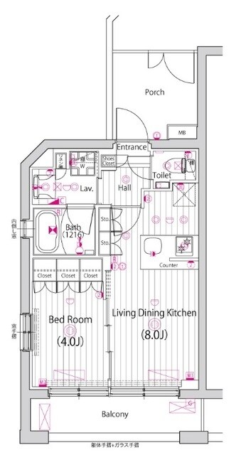 ガーラ上板橋グランドステージの物件間取画像