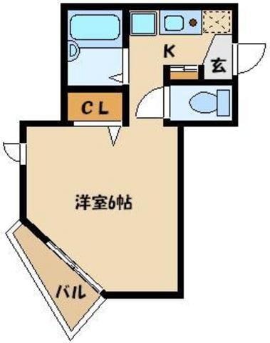 シャトー氷川台の物件間取画像