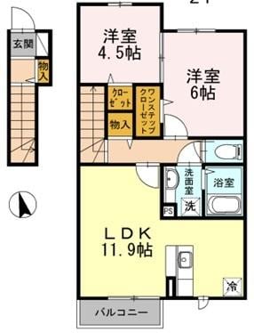 ビエントの物件間取画像