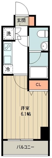 ルクレ高野台レジデンスの物件間取画像