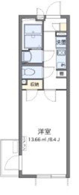 クレイノ葵芳　１号館の物件間取画像