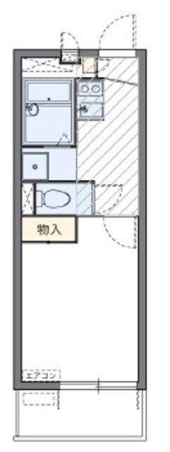 レオパレスシュペリュールの物件間取画像