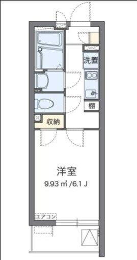 クレイノタツミの物件間取画像