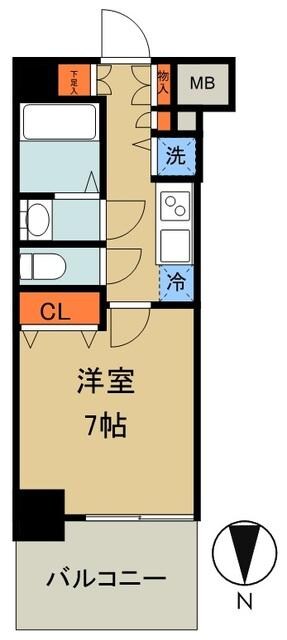 クレヴィスタ板橋西台IIIの物件間取画像