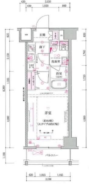 ベルシード中板橋IIIの物件間取画像