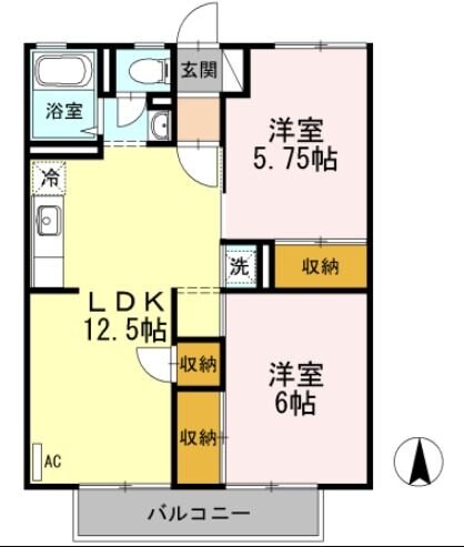 アーバンテラスの物件間取画像