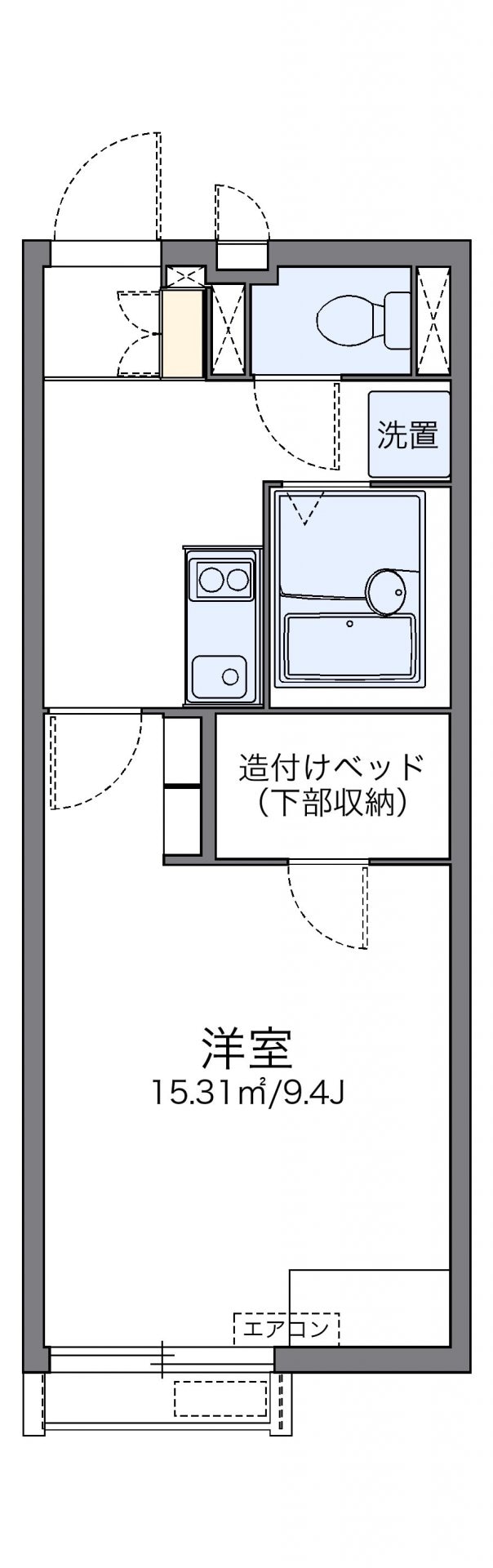 レオネクストフォレスタの物件間取画像