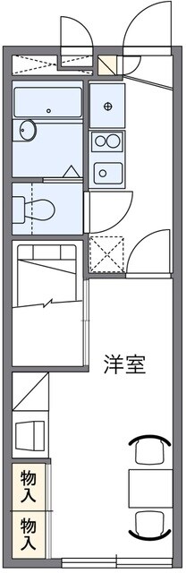 レオパレス大和町の物件間取画像