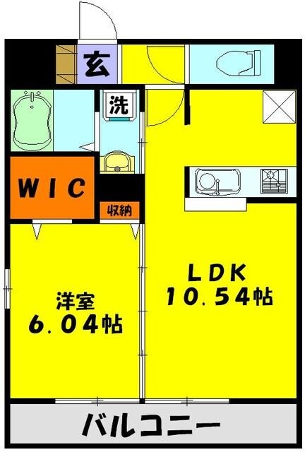 ロワジールの物件間取画像