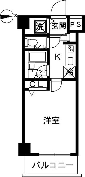 スカイコート板橋第５の物件間取画像