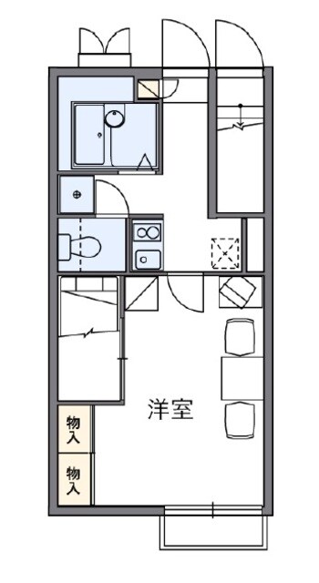 レオパレスＴａｕｒｕｓの物件間取画像