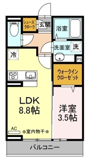 Ｐｒｅｎｄｒｅ（プランドール）の物件間取画像