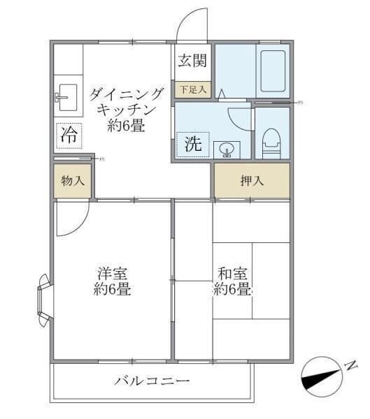 ルミエールの物件間取画像